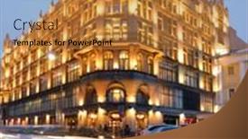  Presentation with roman - Slide deck with moscow-russia-february-6-2014 background and a  colored foreground