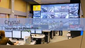  Presentation with traffic road - Slide deck having moscow-russia-february-9-2018 background and a light blue colored foreground