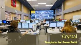  Presentation with traffic road - Audience pleasing slide set consisting of moscow-russia-february-9-2018 backdrop and a violet colored foreground