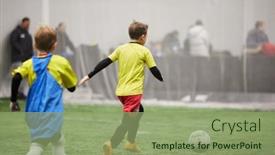  Presentation with children sport - 