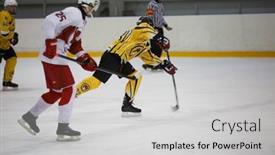  Presentation with hockey - 