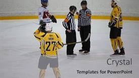  Presentation with hockey - 