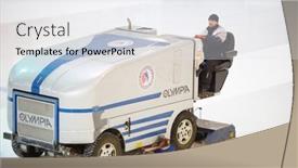  Presentation with ice hockey - 