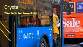  Presentation with bus station - 