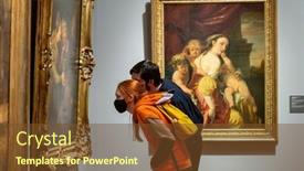  Presentation with 2021 - Colorful slide deck enhanced with moscow-russia-january-26-2021 backdrop and a tawny brown colored foreground