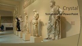  Presentation with fine art - Beautiful slide deck featuring moscow-russia-january-26-2021 backdrop and a coral colored foreground