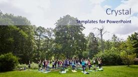  Presentation with women india - Audience pleasing theme consisting of moscow-russia-jul-09-2016 backdrop and a sky blue colored foreground