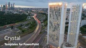  Presentation with twin towers - 