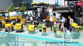  Presentation with construction equipment - 