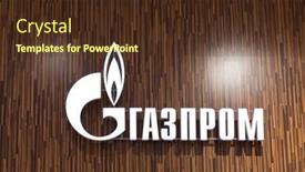  Presentation with petroleum - Cool new presentation with moscow-russia-june-16-exhibition backdrop and a tawny brown colored foreground