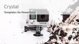  Presentation with hero - Theme enhanced with moscow-russia-june-29-2015 background and a white colored foreground