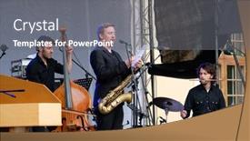  Presentation with jazz music - 