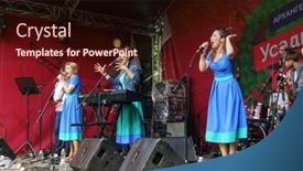  Presentation with jazz music - 