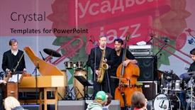  Presentation with jazz music - 