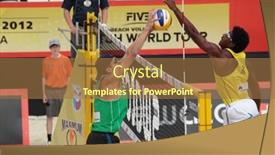  Presentation with beach volleyball - 