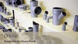  Presentation with piping system - 