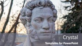  Presentation with russia - Slide set featuring moscow-russia-march-24-2020 background and a gray colored foreground