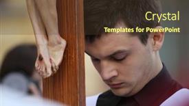  Presentation with holy week - Slides having moscow-russia-march-25-catholics background and a tawny brown colored foreground