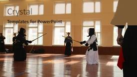  Presentation with tournament - Presentation theme featuring moscow-russia-march-25-twenty background and a yellow colored foreground