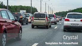  Presentation with traffic jam - 