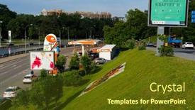  Presentation with petrol station - 