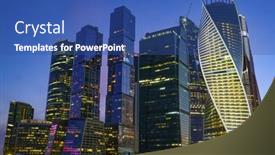  Presentation with skyscrapes - 