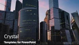  Presentation with skyscrapes - 