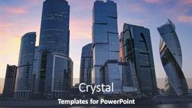  Presentation with skyscrapes - 