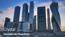  Presentation with skyscrapes - 