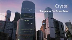  Presentation with skyscrapes - 