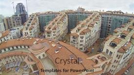  Presentation with unmanned - Presentation theme featuring asian business woman unhappy studio background and a dark gray colored foreground