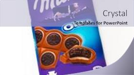  Presentation with oreo milk - PPT theme having moscow-russia-november-20-2019 background and a light blue colored foreground