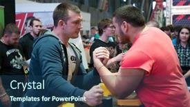  Presentation with sports nutrition - 