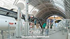  Presentation with rocket launch - Audience pleasing slide set consisting of moscow-russia-november-28-2018 backdrop and a gray colored foreground