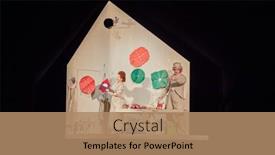  Presentation with gingerbread house - 