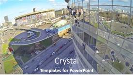  Presentation with unmanned - PPT layouts enhanced with moscow-russia-oct-30-2013 background and a ocean colored foreground