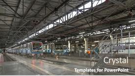  Presentation with moscow subway - 