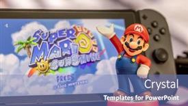  Presentation with super mario game - Beautiful PPT theme featuring moscow-russia-october-3-2020 backdrop and a teal colored foreground