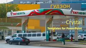  Presentation with petrol station - 