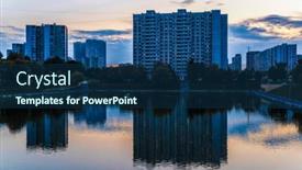  Presentation with bank building - 