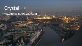  Presentation with stalin - Amazing presentation theme having moscow russia view from stalin backdrop and a  colored foreground