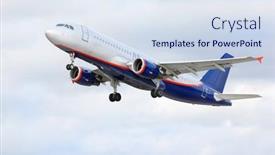  Presentation with award winner - Beautiful PPT layouts featuring moscow-sep-22-airbus-aeroflot backdrop and a sky blue colored foreground