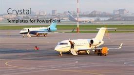  Presentation with airport runway - 