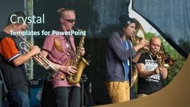  Presentation with orchestra - Slide set with moscow-september-7-the-1 background and a tawny brown colored foreground