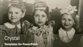  Presentation with 1970s - Amazing presentation design having moscow-ussr-circa-1970s backdrop and a tawny brown colored foreground