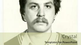  Presentation with ussr - Presentation theme with moscow-ussr-circa-1980s background and a soft green colored foreground