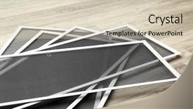  Presentation with mosquito - Beautiful PPT theme featuring mosquito window screens on floor backdrop and a soft green colored foreground