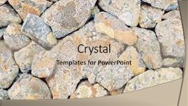  Presentation with moss - Cool new presentation theme with moss covered rocks backdrop and a soft green colored foreground