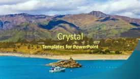  Presentation with middle earth - PPT layouts consisting of most-beautiful-lake-in-new background and a  colored foreground