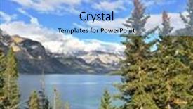  Presentation with sea water - Amazing slide deck having most beautiful landscape in the world the island in the form of a green vase in the sea gulf with clear emerald water two wooden chairs - on a wooden platform backdrop and a light blue colored foreground